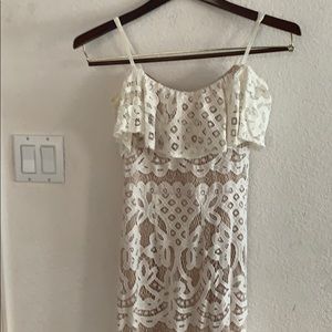 Haute Monde White Sundress